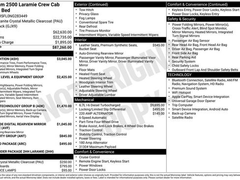 Used 2022 RAM 2500 Laramie w/ Night Edition AWD/4WD image 3
