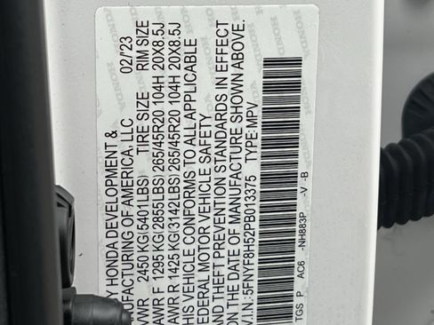 Certified 2023 Honda Passport EX-L image 22