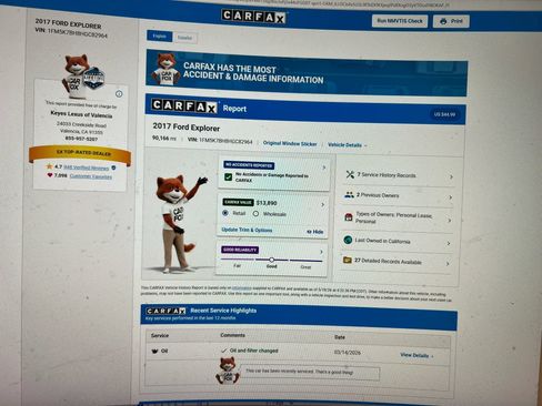 Used 2017 Ford Explorer FWD image 29