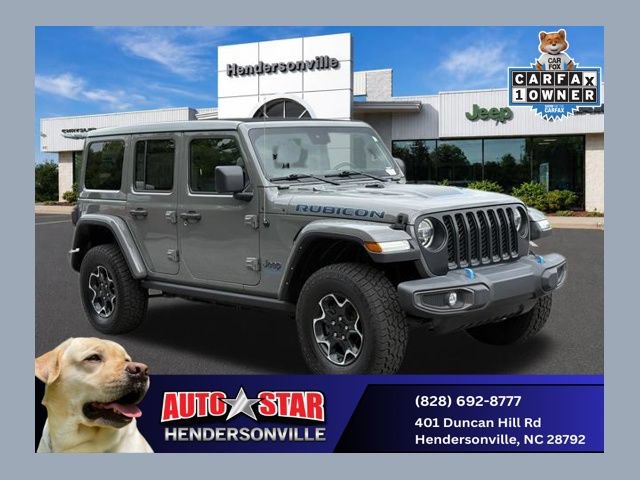Used 2022 Jeep Wrangler Unlimited Rubicon 4xe w/ Cold Weather Group AWD/4WD 360° Tour