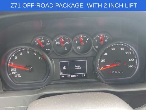 Used 2025 Chevrolet Silverado 1500 Custom Trail Boss AWD/4WD image 21