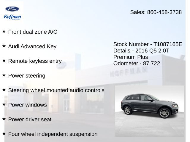 Used 2016 Audi Q5 2.0T Premium Plus AWD/4WD image 20