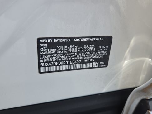 Used 2024 BMW X3 sDrive30i w/ Convenience Package RWD image 40