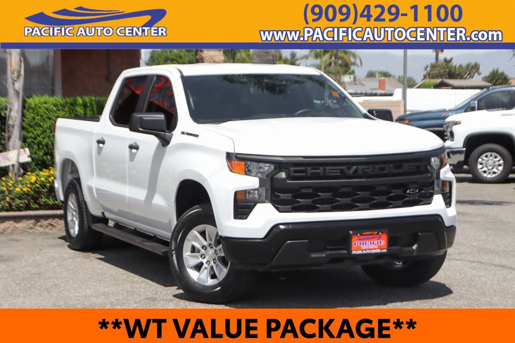 Used 2023 Chevrolet Silverado 1500 W/T w/ WT Value Package RWD image 1