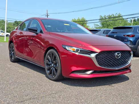 Certified 2025 MAZDA MAZDA3 s FWD image 1