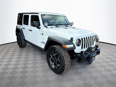 Used 2022 Jeep Wrangler Unlimited Rubicon 4xe w/ Cold Weather Group image 4