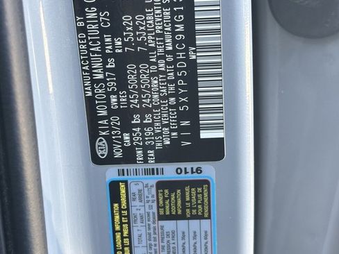 Used 2021 Kia Telluride SX w/ Nightfall Edition Package image 46