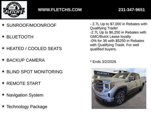 New 2026 GMC Sierra 1500 AT4 w/ AT4 Premium Package image 2