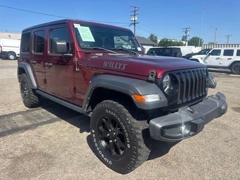 Used 2021 Jeep Wrangler Unlimited Sport AWD/4WD image 3