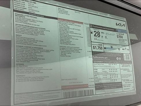 New 2026 Kia Sportage EX w/ EX Panorama Roof Package image 14