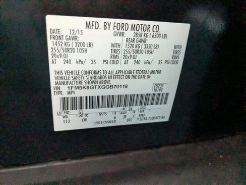 Used 2016 Ford Explorer Sport image 14