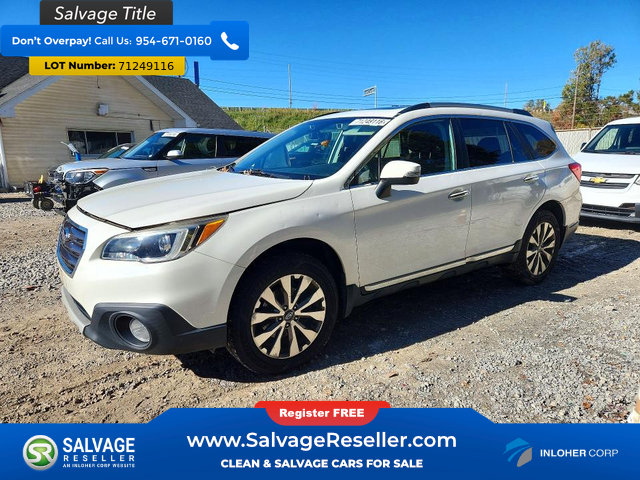 Used 2017 Subaru Outback 2.5i Touring w/ Popular Package #5A AWD/4WD image 1