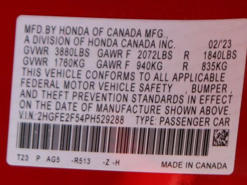Used 2023 Honda Civic Sport image 45