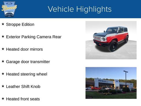 New 2025 Ford Bronco Stroppe Edition image 5
