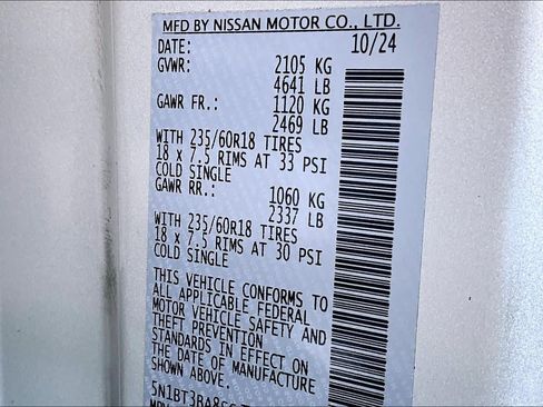 Certified 2025 Nissan Rogue SV image 32