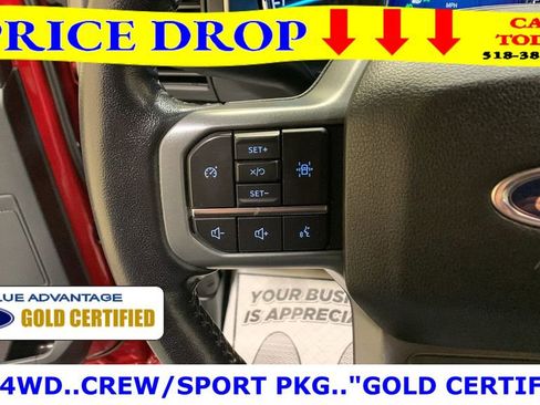 Certified 2022 Ford F150 XLT w/ Equipment Group 302A High image 35