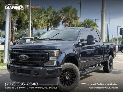 Used 2022 Ford F250 Lariat w/ Black Appearance Package AWD/4WD image 1
