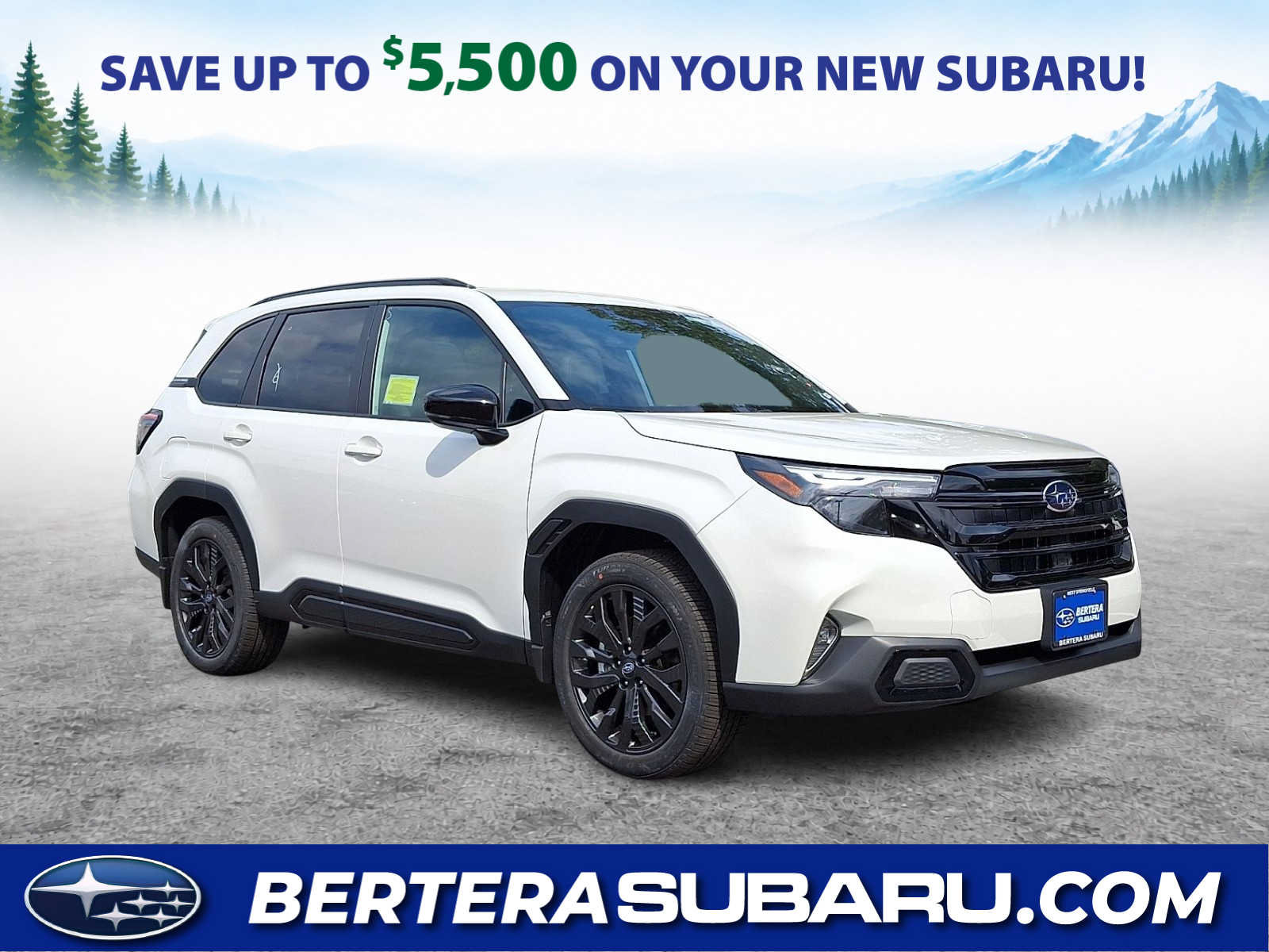 New 2026 Subaru Forester Sport w/ Onyx Edition AWD/4WD image 1