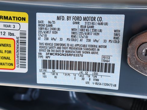 New 2025 Ford Bronco Sport Heritage w/ Convenience Package image 12