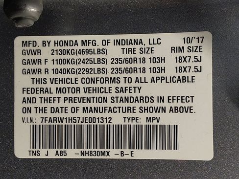 Used 2018 Honda CR-V EX image 33