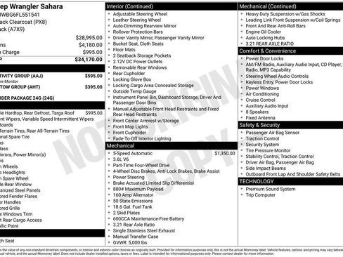 Used 2015 Jeep Wrangler Sahara w/ Connectivity Group image 2