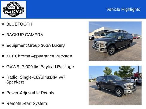 Used 2017 Ford F150 XLT w/ Equipment Group 302A Luxury AWD/4WD image 2