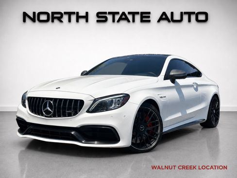 Used 2021 Mercedes-Benz C 63 AMG S w/ AMG Aerodynamics Package image 1