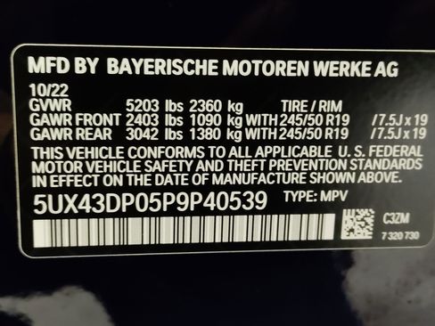 Certified 2023 BMW X3 sDrive30i w/ Convenience Package image 35