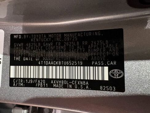 Certified 2026 Toyota Camry LE image 31