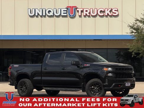 Used 2021 Chevrolet Silverado 1500 Custom Trail Boss w/ Midnight Edition AWD/4WD image 1