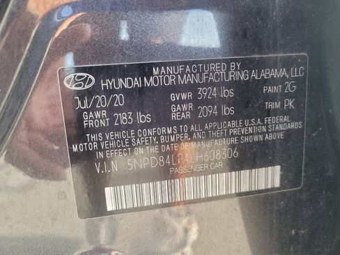 Used 2020 Hyundai Elantra SEL FWD image 33
