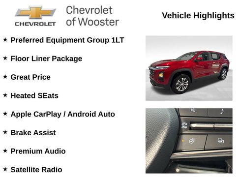 New 2026 Chevrolet Equinox LT w/ LPO, Floor Liner Package FWD image 2
