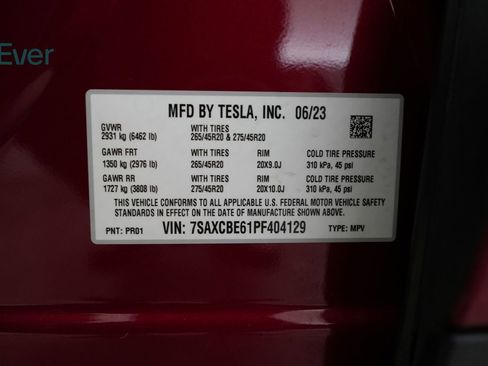 Used 2023 Tesla Model X Plaid AWD/4WD image 28