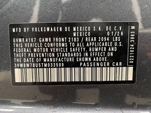 New 2026 Volkswagen Jetta Sport image 28