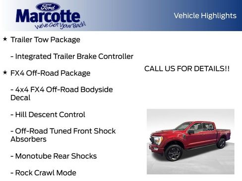 Certified 2021 Ford F150 XLT w/ Equipment Group 302A High AWD/4WD image 32
