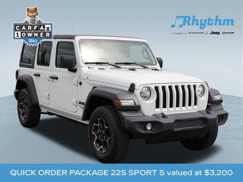 Used 2021 Jeep Wrangler Unlimited Sport AWD/4WD image 1