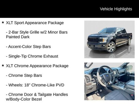 Used 2019 Ford F150 XLT w/ Equipment Group 302A Luxury AWD/4WD image 21