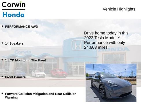 Used 2022 Tesla Model Y Performance AWD/4WD image 6