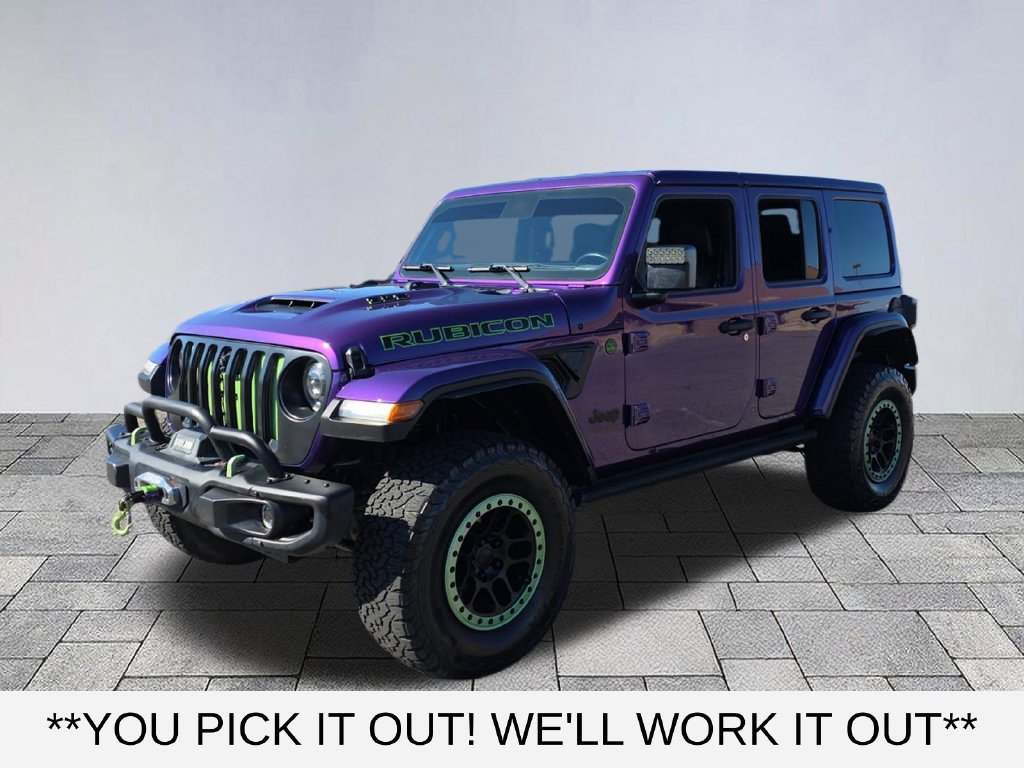 Used 2023 Jeep Wrangler Unlimited Rubicon 392 w/ Xtreme Recon 35" Tire Package AWD/4WD image 3