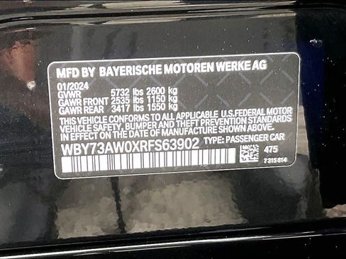Used 2024 BMW i4 eDrive40 w/ M Sport Package RWD image 33