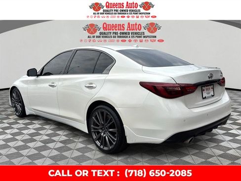Used 2021 INFINITI Q50 Red Sport 400 w/ Cargo Package RWD image 4
