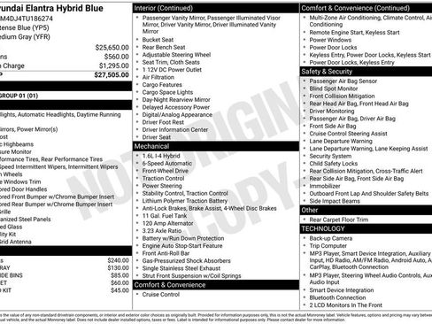 Certified 2026 Hyundai Elantra Hybrid FWD image 29
