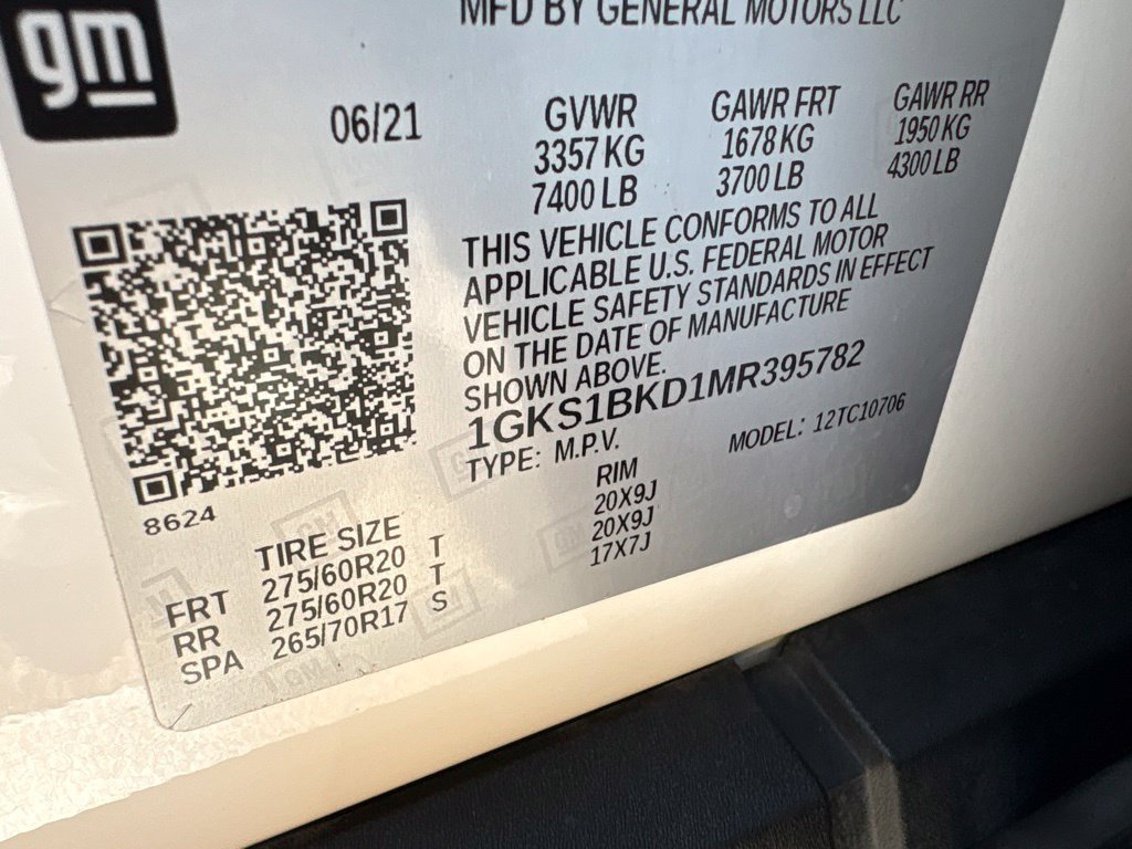 Used 2021 GMC Yukon SLT w/ SLT Premium Package RWD image 22