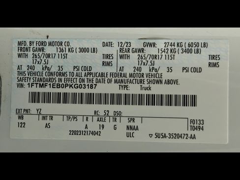 Used 2023 Ford F150 XL AWD/4WD image 50