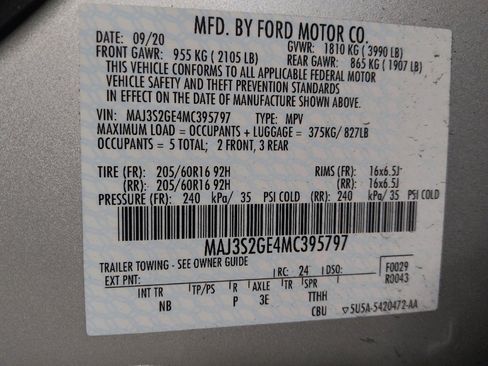 Used 2021 Ford EcoSport SE image 33