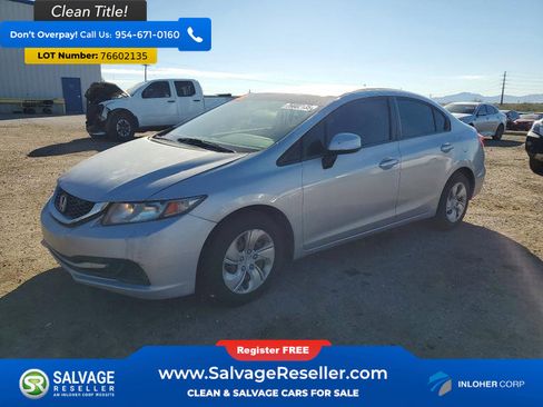 Used 2013 Honda Civic LX image 1