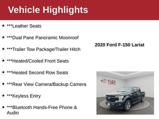 Used 2020 Ford F150 Lariat w/ Equipment Group 502A Luxury video 3