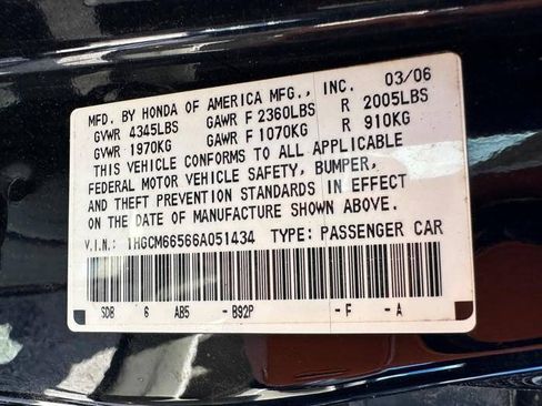 Used 2006 Honda Accord EX image 42
