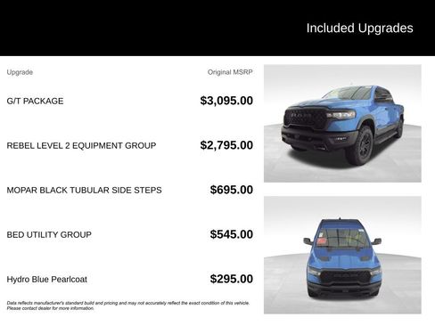 Used 2026 RAM 1500 Rebel w/ G/T Package AWD/4WD image 2