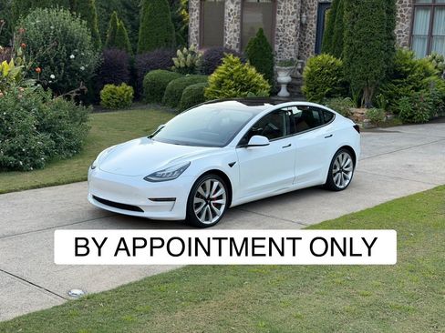 Used 2019 Tesla Model 3 Long Range AWD/4WD image 1